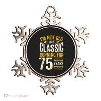 75th Birthday Present I 75 Year Old Classic Ornament thumb 0