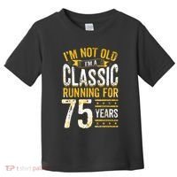 75th Birthday Present I 75 Year Old Classic Toddler T-Shirt thumb 0