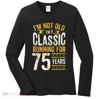 75th Birthday Present I 75 Year Old Classic Women's Long Sleeve Shirt thumb 0