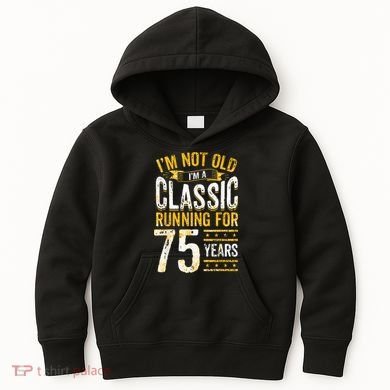 75th Birthday Present I 75 Year Old Classic Kids Hoodie