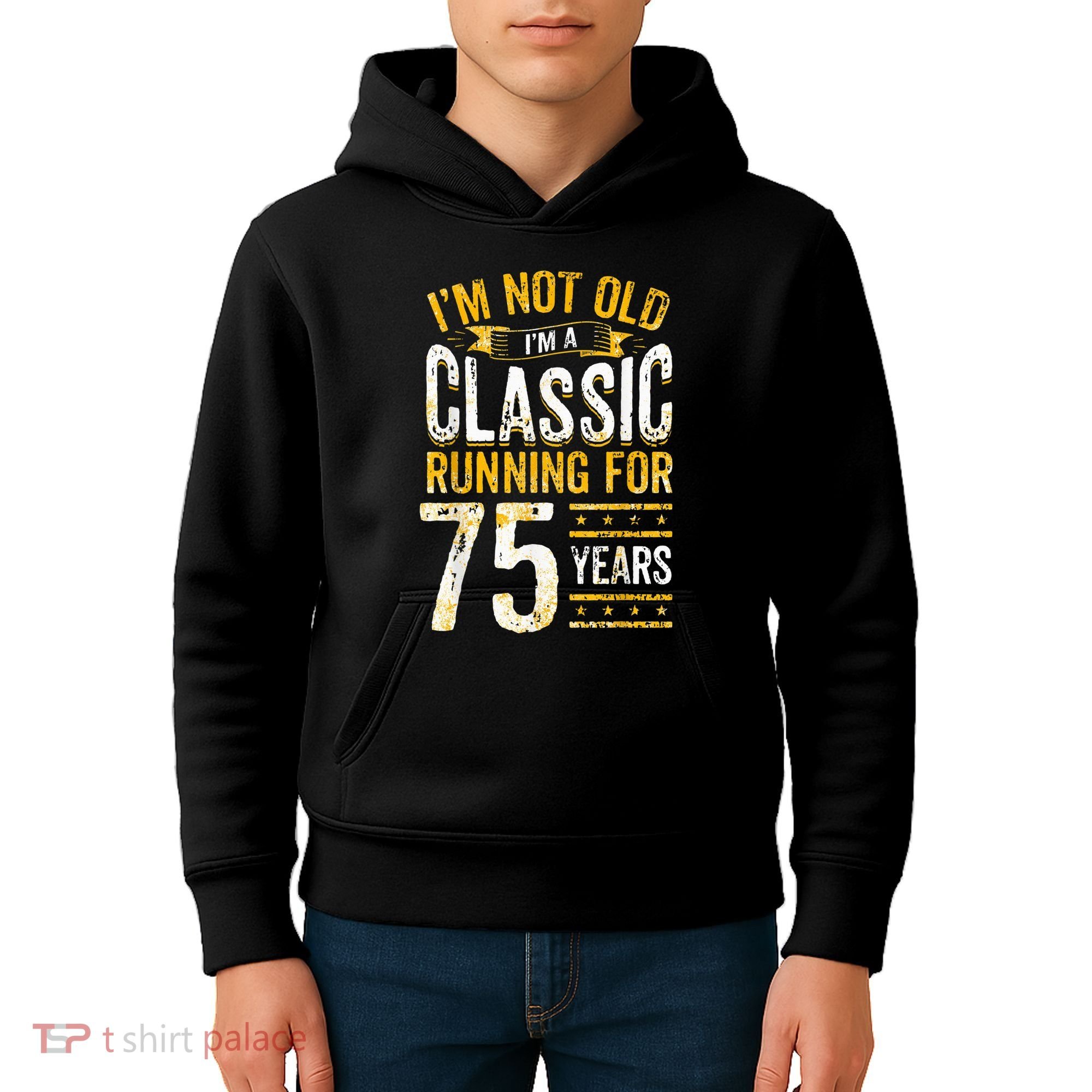 75th Birthday Present I 75 Year Old Classic Kids Hoodie