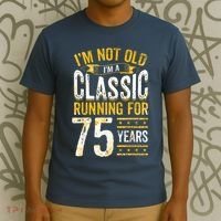 75th Birthday Present I 75 Year Old Classic T-Shirt thumb 3
