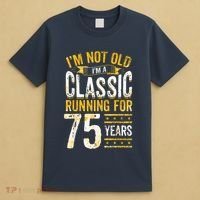 75th Birthday Present I 75 Year Old Classic T-Shirt thumb 4