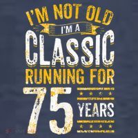75th Birthday Present I 75 Year Old Classic Tank Top thumb 6