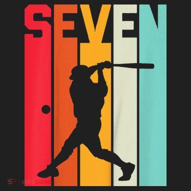 7th Birthday Retro Baseball 7 Years Old 11oz C Handle Ceramic Mug