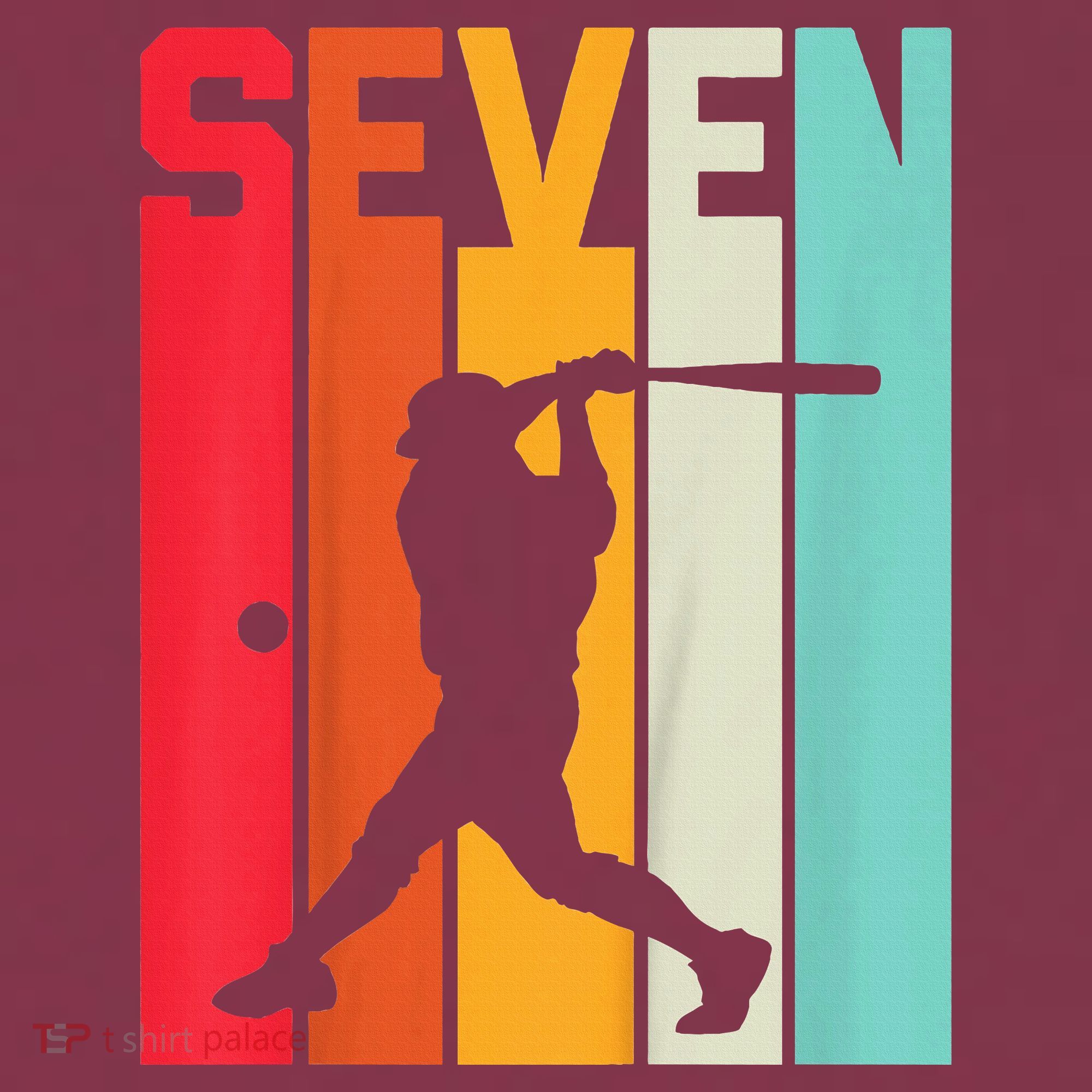 7th Birthday Retro Baseball 7 Years Old 16oz Travel Tumbler