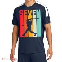7th Birthday Retro Baseball 7 Years Old Soccer Jersey thumb 0