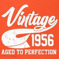 70th Birthday Sporty Vintage 1956 Age To Perfection  T-Shirt thumb 7