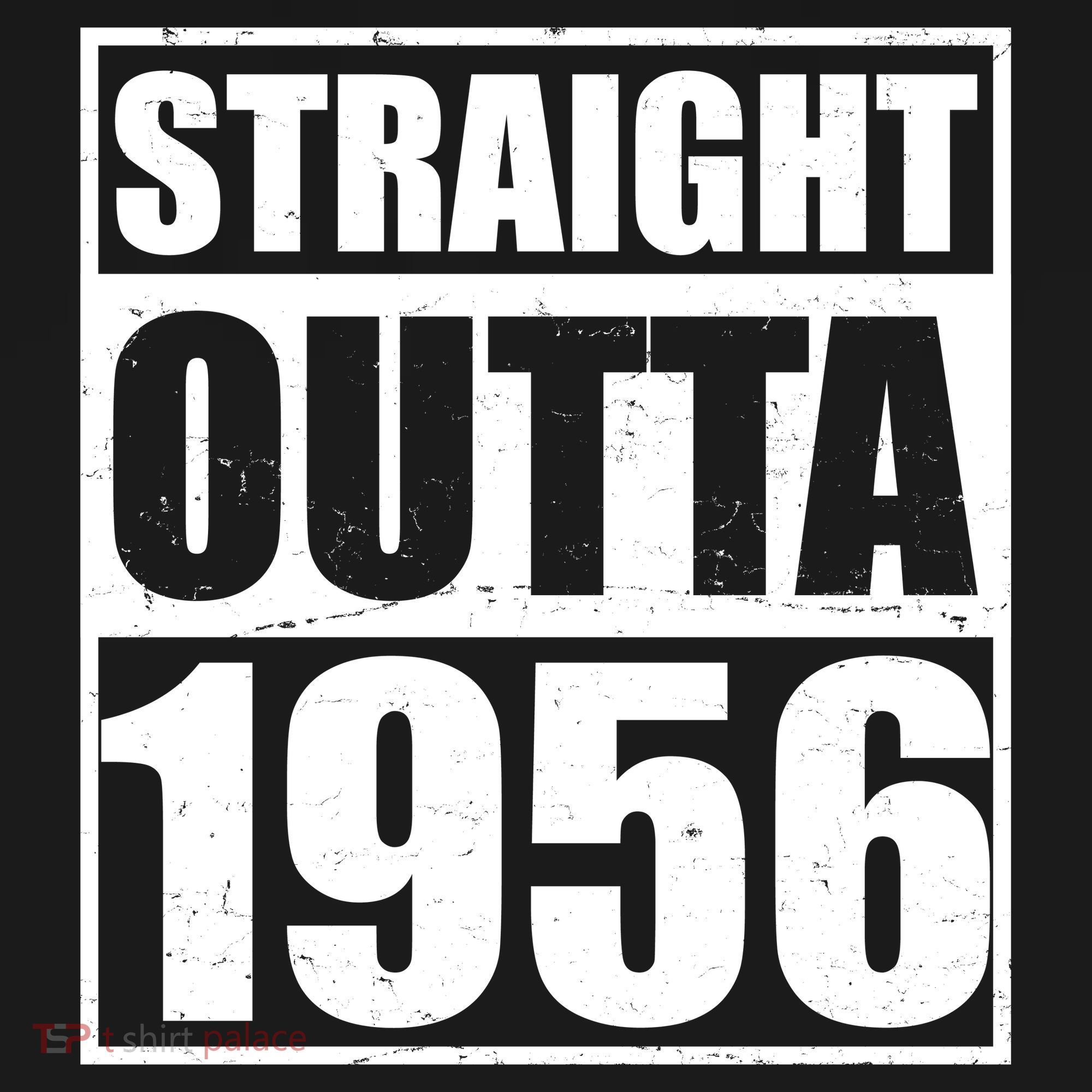 70th Birthday Straight Outta 1956 Ornament