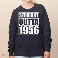 70th Birthday Straight Outta 1956 Women's Sweatshirt thumb 0
