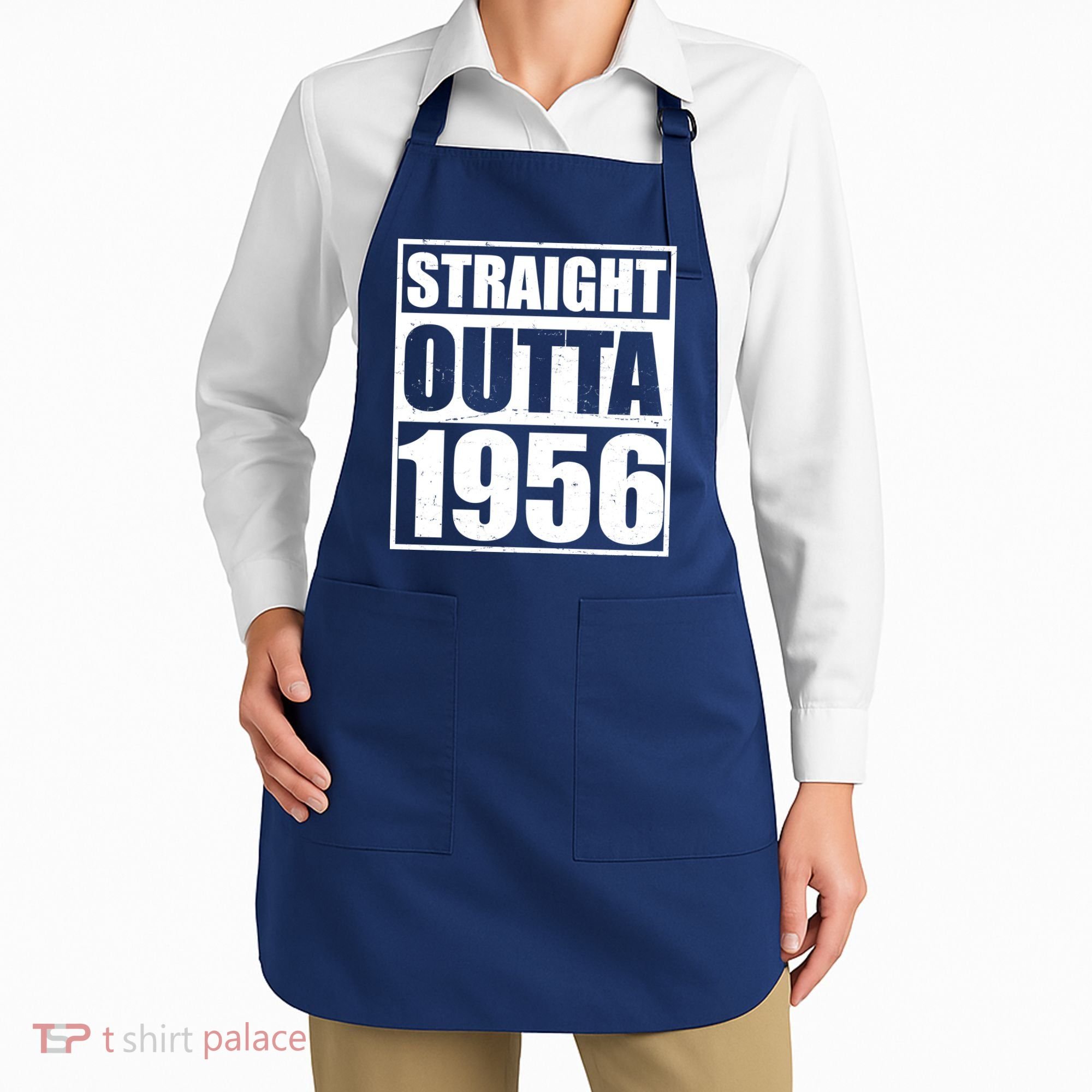 70th Birthday Straight Outta 1956 Apron
