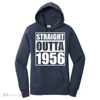 70th Birthday Straight Outta 1956 Women's Hoodie thumb 0