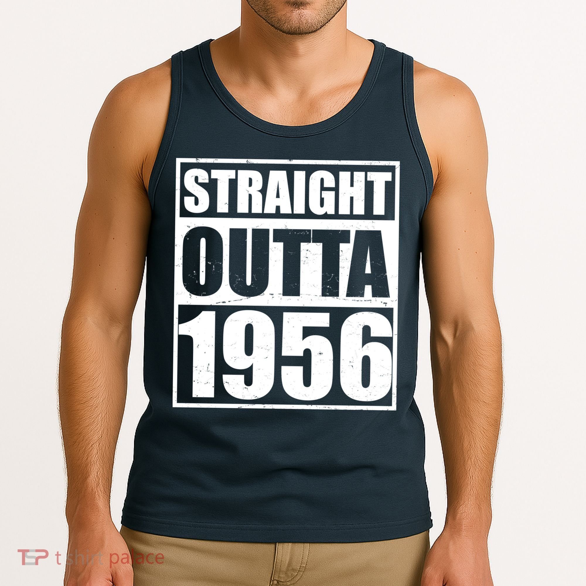 70th Birthday Straight Outta 1956 Tank Top