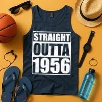 70th Birthday Straight Outta 1956 Tank Top thumb 4