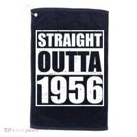 70th Birthday Straight Outta 1956 Golf Towel thumb 0