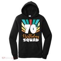 70th Birthday Squad 70 Years Old Women's Hoodie thumb 0