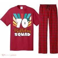 70th Birthday Squad 70 Years Old Pajama Set thumb 0