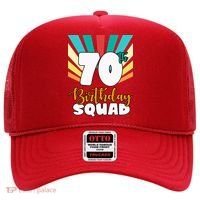 70th Birthday Squad 70 Years Old Hat thumb 0
