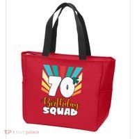 70th Birthday Squad 70 Years Old Tote Bag thumb 3