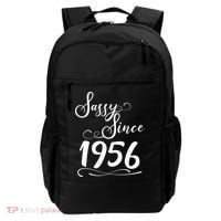 70th Birthday Sassy Since 1956 Backpack thumb 0
