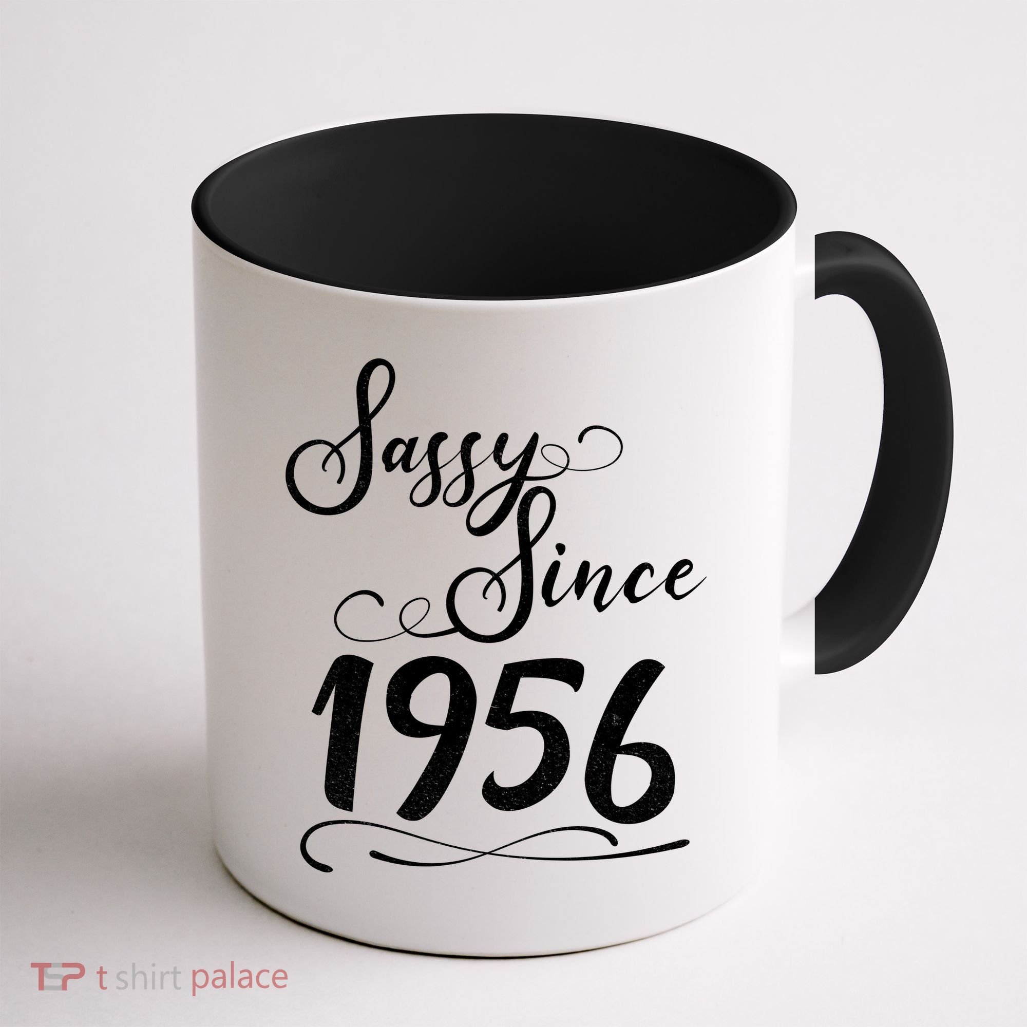 70th Birthday Sassy Since 1956 Coffee Mug