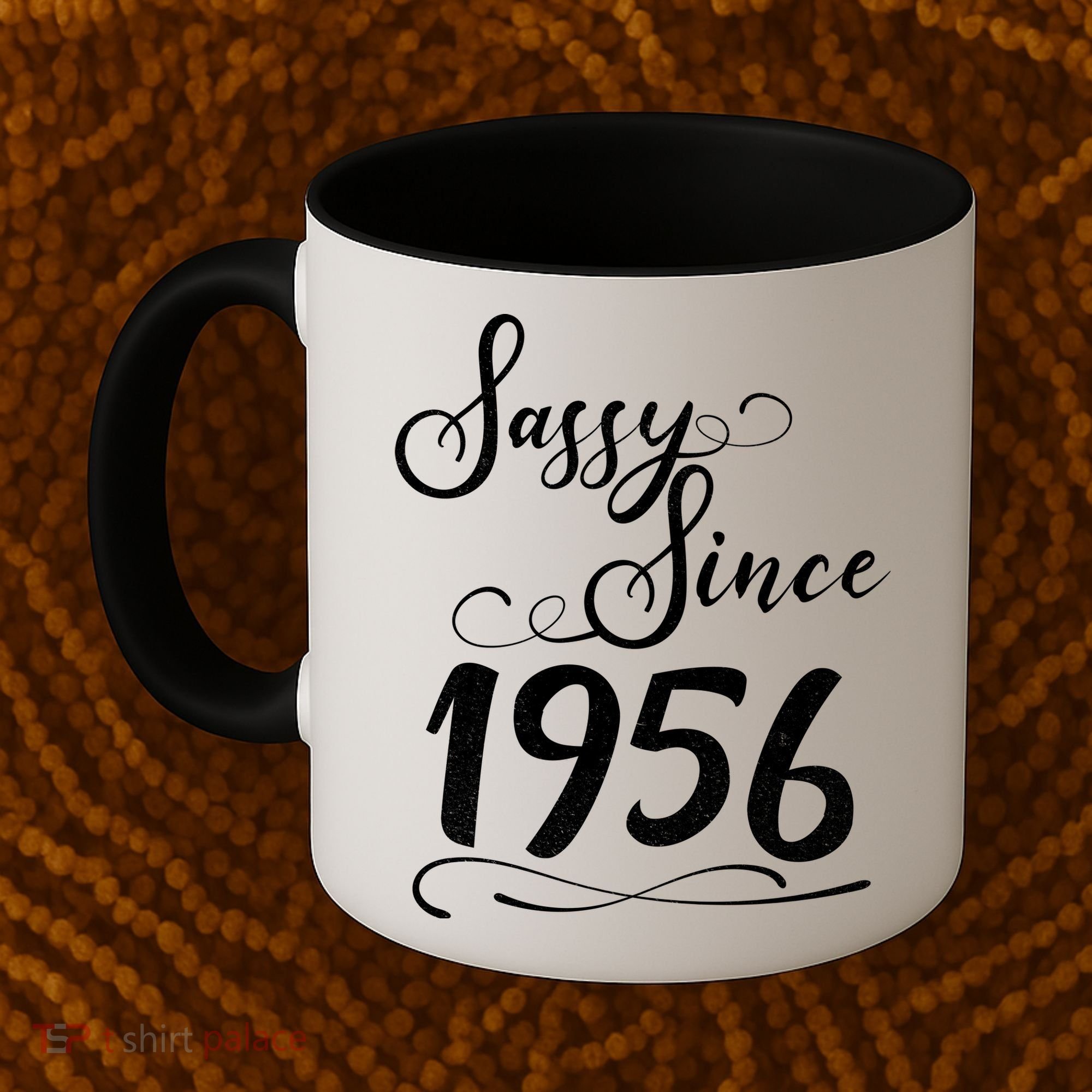 70th Birthday Sassy Since 1956 Coffee Mug