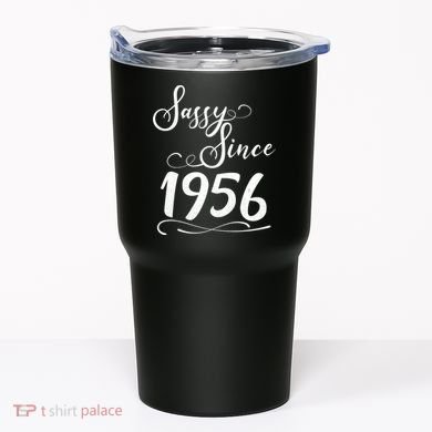70th Birthday Sassy Since 1956 Tumbler
