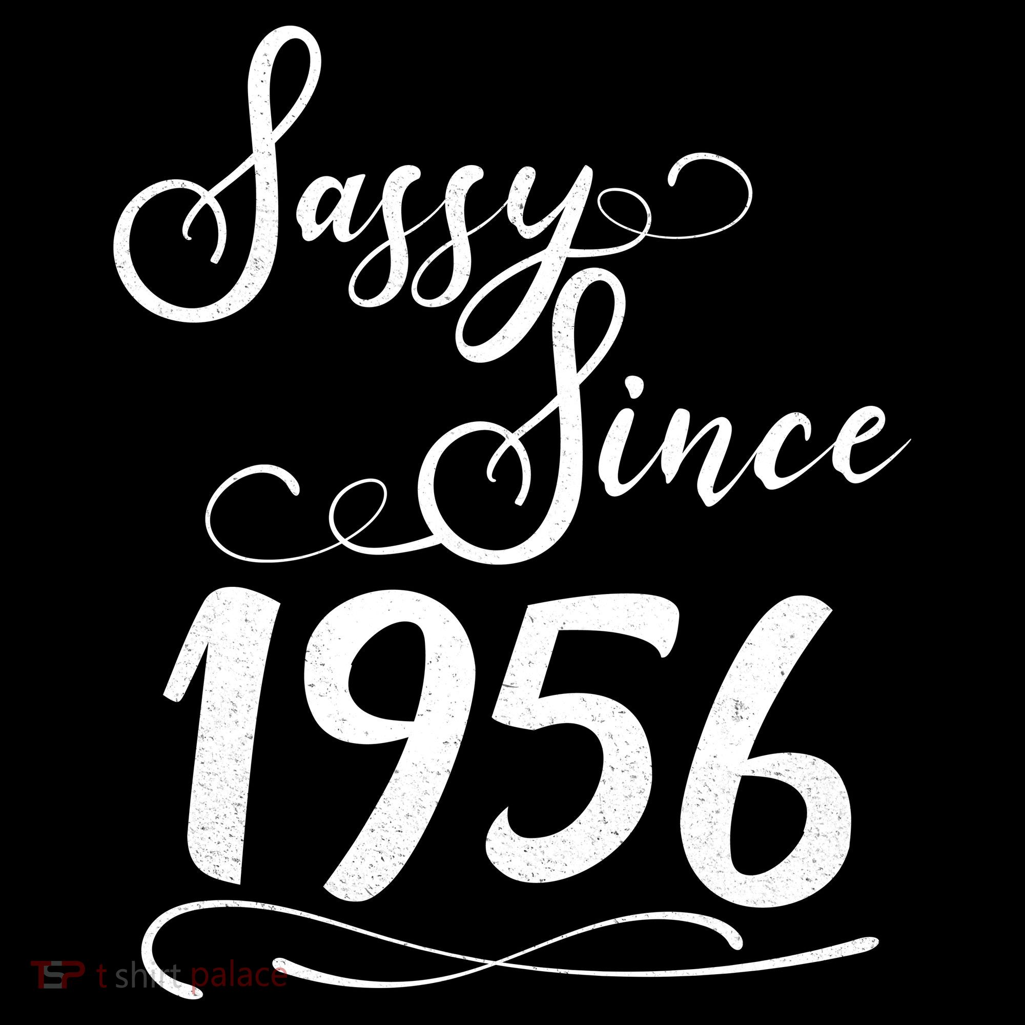 70th Birthday Sassy Since 1956 Women's Tank Top