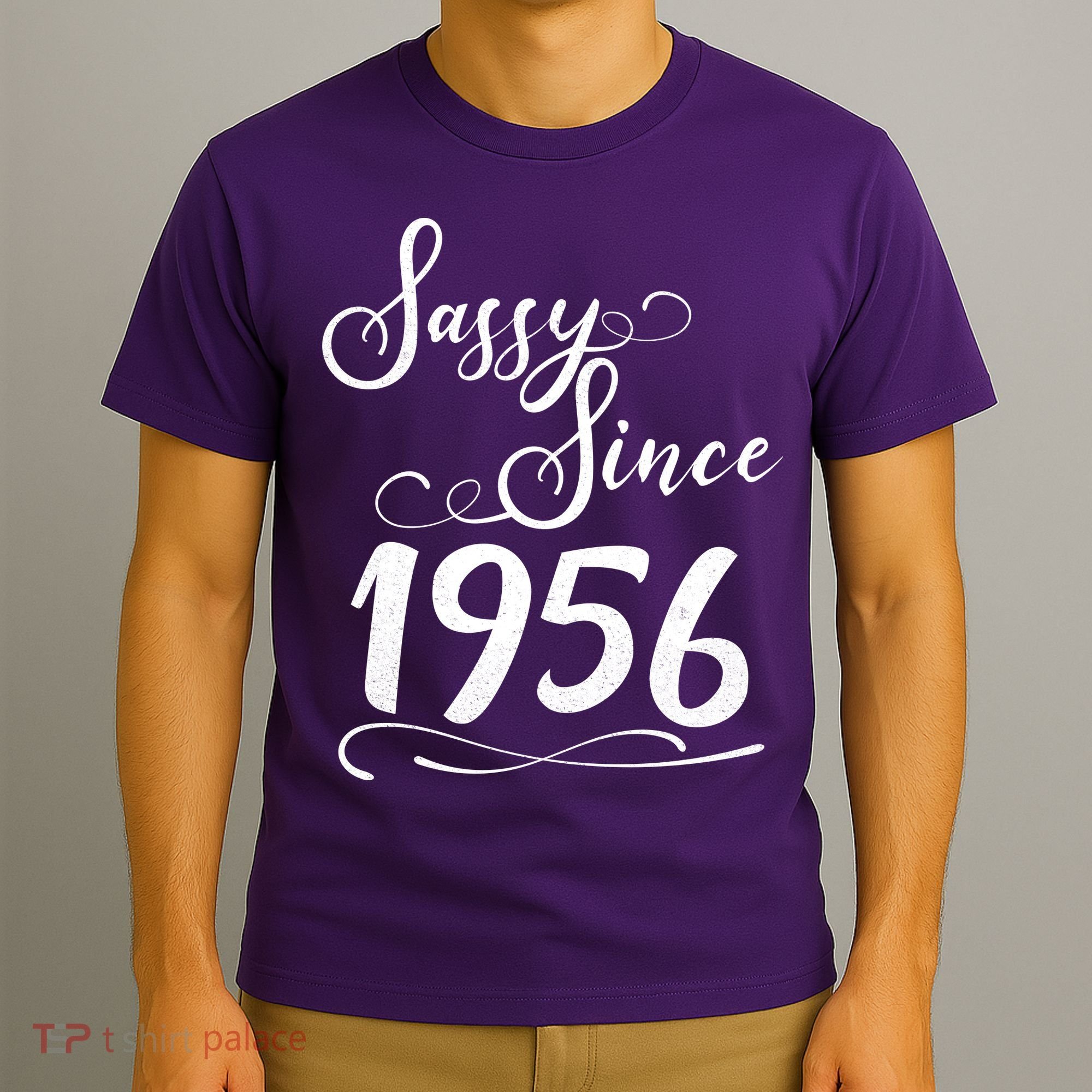 70th Birthday Sassy Since 1956 T-Shirt