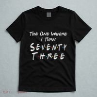 73rd Birthday The One Where I Turn Seventy Three Retro T-Shirt thumb 5