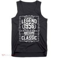 70th Birthday The Original Legend 1956 Awesome Classic  Tank Top thumb 0