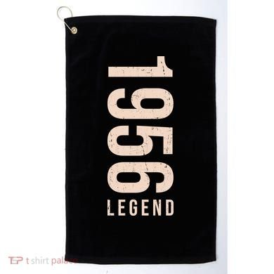 70th Birthday Vintage Legend 1956 Golf Towel