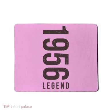 70th Birthday Vintage Legend 1956 Mousepad