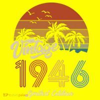 77th Birthday Vintage Limited Edition 1946 T-Shirt thumb 7