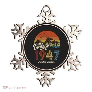 76th Birthday Vintage Limited Edition 1947 Ornament