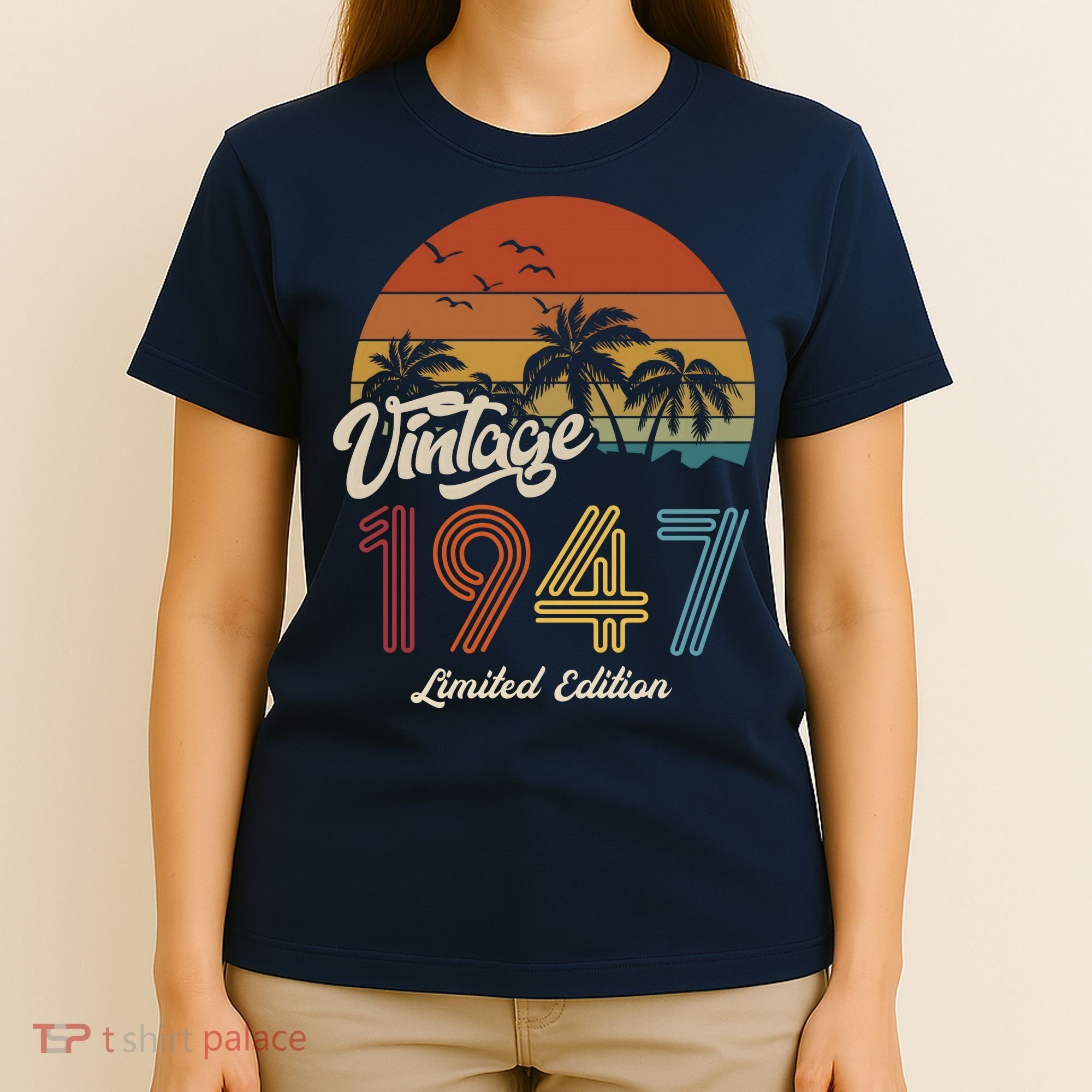 76th Birthday Vintage Limited Edition 1947 T-Shirt