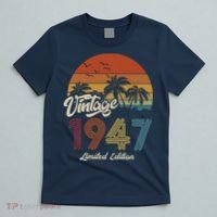 76th Birthday Vintage Limited Edition 1947 T-Shirt thumb 5