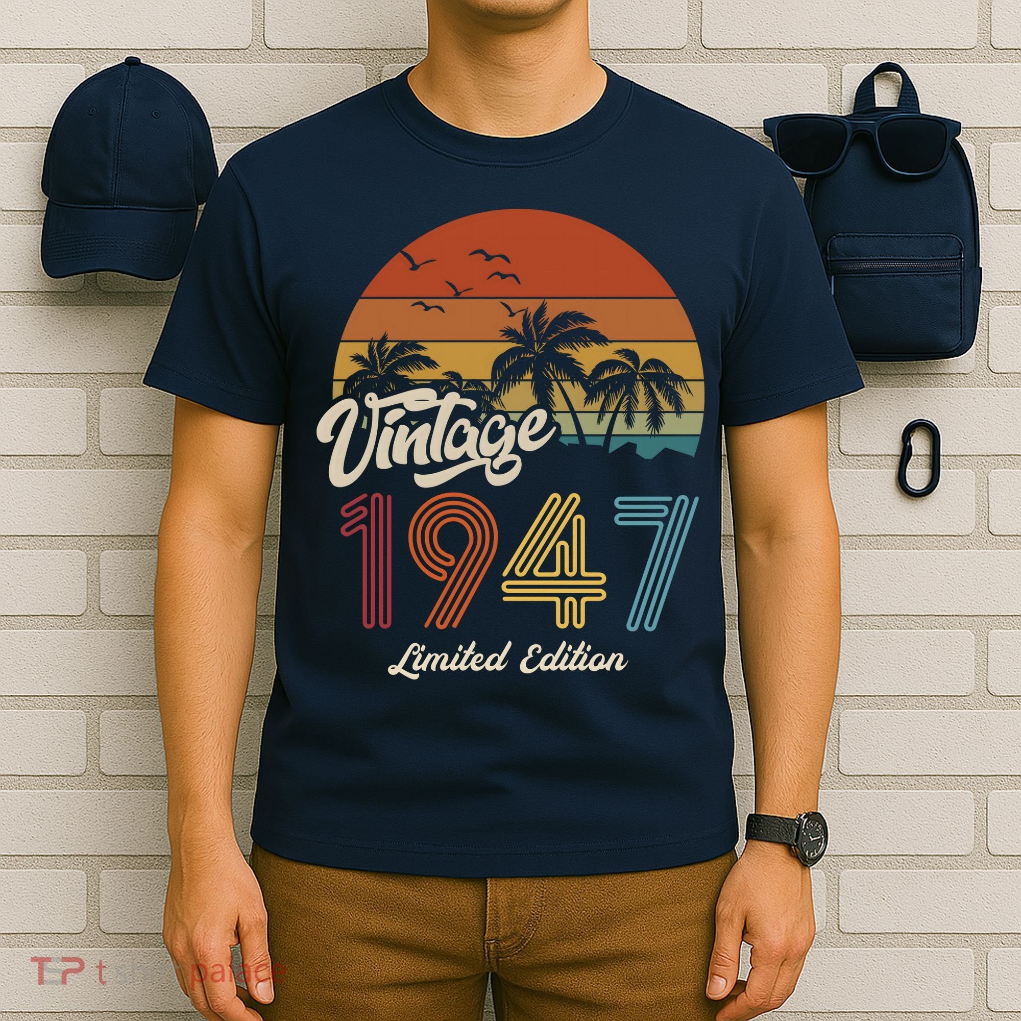 76th Birthday Vintage Limited Edition 1947 T-Shirt