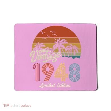 75th Birthday Vintage Limited Edition 1948 Mousepad