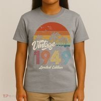 74th Birthday Vintage Limited Edition 1949 T-Shirt thumb 4