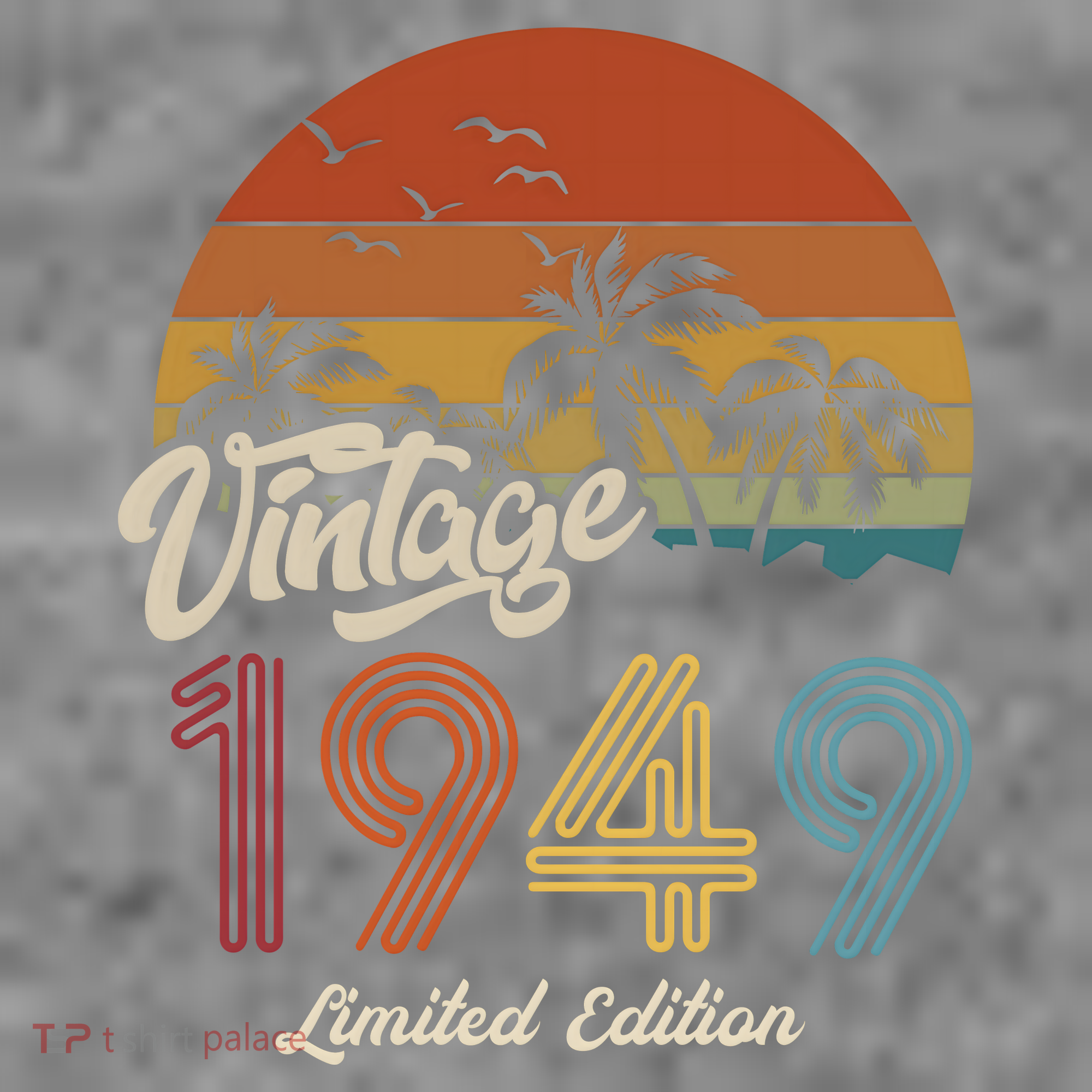 74th Birthday Vintage Limited Edition 1949 T-Shirt