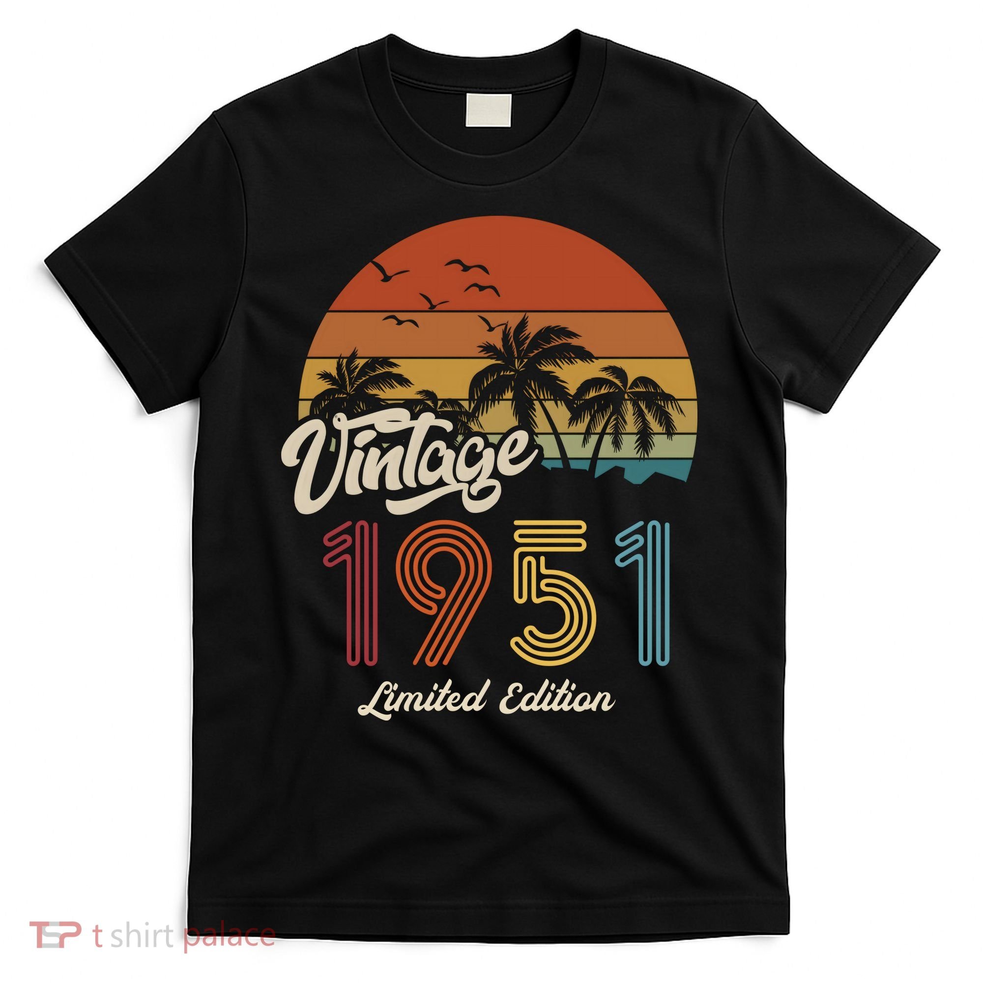 72nd Birthday Vintage Limited Edition 1951 T-Shirt