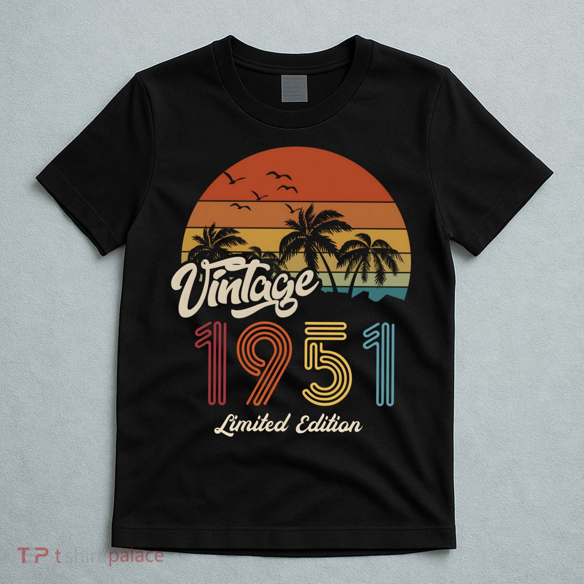 72nd Birthday Vintage Limited Edition 1951 T-Shirt
