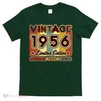 70th Birthday Vintage 1956 Limited Edition Awesome Epic Legend T-Shirt thumb 0
