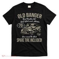 70th Birthday Vintage Old Banger 70 Years Old M.e.n Gift Retro T-Shirt thumb 0