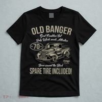 70th Birthday Vintage Old Banger 70 Years Old M.e.n Gift Retro T-Shirt thumb 5