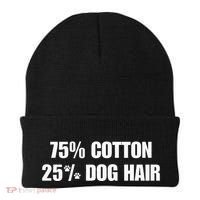 75 Cotton 25 Percent Dog Hair Beanie thumb 0