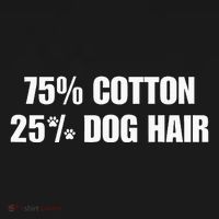 75 Cotton 25 Percent Dog Hair Ornament thumb 1