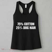 75 Cotton 25 Percent Dog Hair Women's Tank Top thumb 3