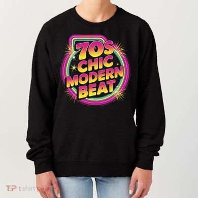 70s Chic Modern Beat Retro Groovy Funky Disco Women's Sweatshirt